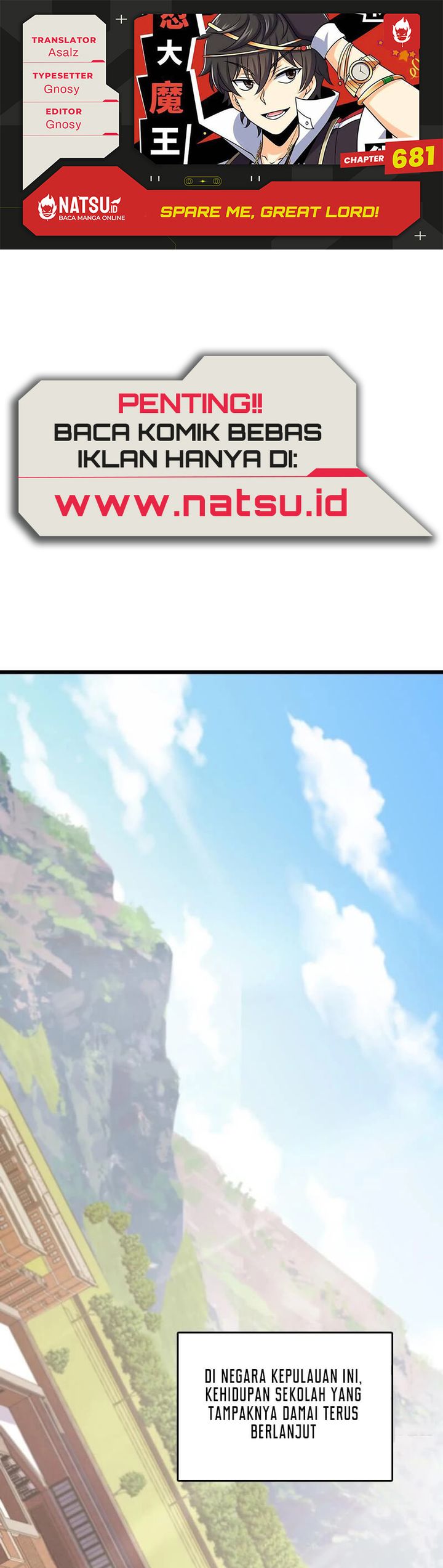 Spare Me, Great Lord! Chapter 681 Bahasa Indonesia